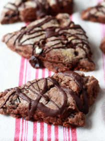 Chocolate Cherry Scones recipe